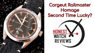 🚂 Omega Railmaster Homage 🛤️ Corgeut 3021A Honest Watch Review Second Time Lucky 🤞 HWR [upl. by Aed6]