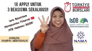 DAFTAR 3 BEASISWA TURKI SEKALIGUS INFO TERBARU BEASISWA YTB 2023  Joint Scholarship Program [upl. by Etselec]