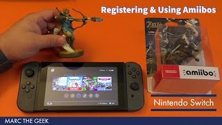 Nintendo Switch Registering amp Using Amiibos [upl. by Monroy]