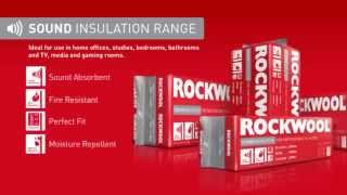 ROCKWOOL Thermal amp Sound insulation [upl. by Osmund]