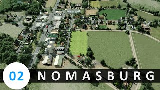 Cities Skylines  Nomasburg 02  Lets expand the town with commentary [upl. by Amadus]