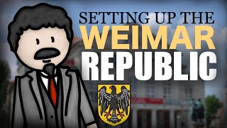 191819 The National Assembly amp Setting Up the Weimar Republic  GCSE History  Weimar Germany [upl. by Kemp]