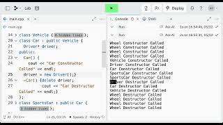 Classes and Objects Constructors and Destructors [upl. by Gimpel]