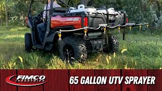 FIMCO  65 Gallon UTV Sprayer 45 GPM 7 Nozzle [upl. by Laurentia]