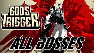 God’s Trigger  All Bosses SRank [upl. by Hpesojnhoj]