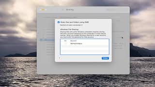 How To Setup File Sharing on macOS Big Sur Tutorial [upl. by Oiuqise]