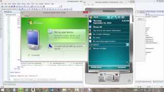Configurar Windows Mobile Device Center con Visual Studio App Smart Device [upl. by Naiva]