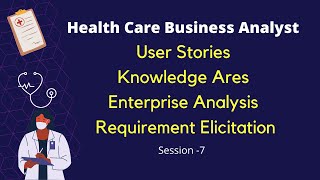 User Stories  Knowledge Ares  Enterprise Analysis  Requirement Elicitation in Business Analyst [upl. by Carline]