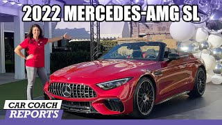 2022 Mercedes SL55 AMG 4Matic Walkaround [upl. by Aniarrol]