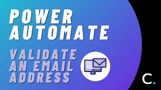 How to Validate an Email in Power Automate and Logic Apps [upl. by Adiela]