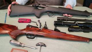 Mauser 66S and Blaser R8 Takedown and Features [upl. by Tirrell465]