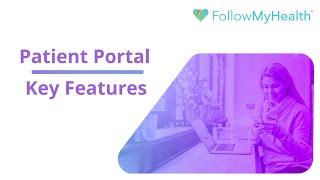 Patient Portal  Key Features [upl. by Cristen]