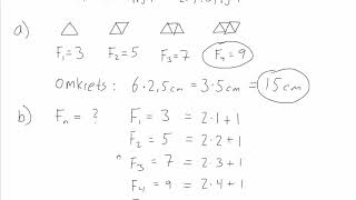 3 eksamensoppgaver på del 1 om figurtall i 2P og 2PY [upl. by Yesdnik72]