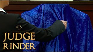 Judge Rinder cant control himself as artwork is revealed  Judge Rinder [upl. by Greenburg539]