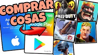 Como comprar con tarjetas Google Play y App Store en Juegos  Andreff [upl. by Sirrap943]