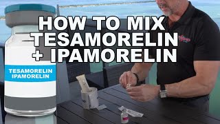 How to Easily Mix Tesamorelin Egrifta amp Ipamorelin  VALUABLE EXPERT ADVICE [upl. by Winola689]