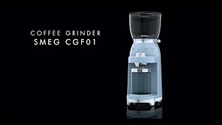 Smeg Retro Coffee Grinder CGF01 [upl. by Theodoric945]