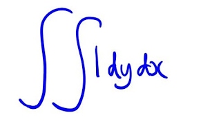 Double Integral example to find the area between 2 curves [upl. by Rufena]