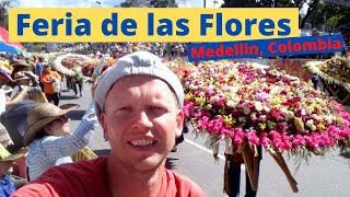 Feria de las Flores The Flowers Festival  Medellin Colombia [upl. by Mathian]