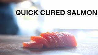 QuickCured Salmon Crudo Recipe • ChefSteps [upl. by Apollo]