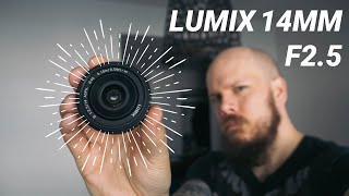 Lumix 14mm f25  Budget wide lens for Micro Four Thirds [upl. by Ynogoham]