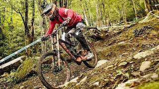 Claudio Caluori and his love for Trees  POV preview of UCI MTB WC Val di Sole [upl. by Fachanan399]