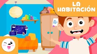 LA HABITACIÓN Episodio 3  Objetos de la casa  Vocabulario para niños [upl. by Essila36]