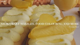 Silikomart nozzles food coloring and more  Cream Tart [upl. by Cuttie]