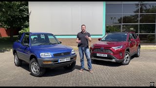 New Toyota RAV4 meets the original RAV4 [upl. by Evangelin]