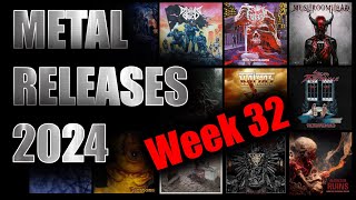 New Metal releases 2024 Week 32 August 5th  11th [upl. by Orella]