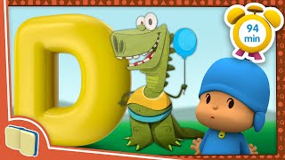 🔠 POCOYO in ENGLISH  Learn The Alphabet 94 min  Full Episodes  VIDEOS and CARTOONS for KIDS [upl. by Duax171]