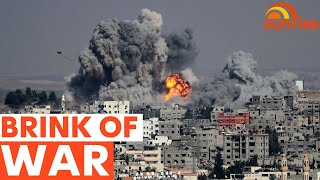 BRINK OF WAR  Hostilities escalate between Israel and Palestine  7NEWS [upl. by Nylirak]