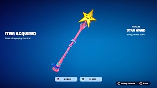 How To Get Star Wand Pickaxe For FREE Fortnite [upl. by Laeynad71]