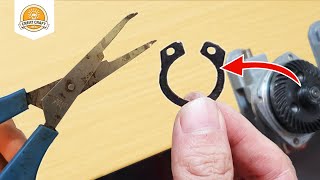 Why didnt I know this sooner How to remove a circlip without circlip pliers [upl. by Becka]