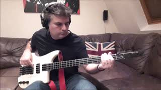 Duran Duran quotGirls On Filmquot bass cover HQ sound Kubicki ExFactor With tabs [upl. by Eseekram742]