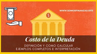 Costo de la Deuda ANTES y DESPUES de Impuestos ► Ejercicios Resueltos Fórmula e Interpretación [upl. by Solegna467]