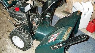 HOW TO ADJUST Snowblower Auger Belt Idler Pulley  video [upl. by Asare]