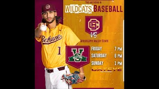 BCU Baseball vs MVSU G3 [upl. by Acissey]