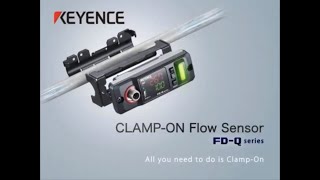 ClampOn Flow Sensors KEYENCE FDQ Series  Principle [upl. by Devad955]