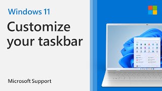 How to use the Windows 11 taskbar  Microsoft [upl. by Otxis778]