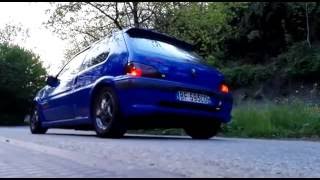 Peugeot 106 rallye exhaust gruppo N [upl. by Ahseket]