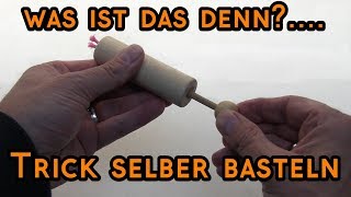 Basteln mit Holz für Kinder Trick zum selber bauen in 5 Minuten [upl. by Suzzy]