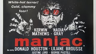 Maniac 1963  Hammer Horror [upl. by Ahswat829]