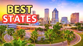 Top 10 BEST States to Live in America [upl. by Om]