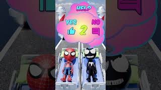 GTA V New Kiss Run Red Spidey vs Venom Funny Epic Challenge gta [upl. by Petey]