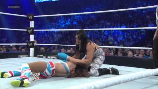 Layla vs Aksana SmackDown April 26 2013 [upl. by Tedd]