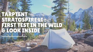 TarpTent Stratospire Li 2020 First Test in the Wild [upl. by Lamag]