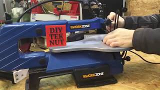 How To Replace A Scroll Saw Blade [upl. by Essyle]