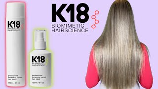 How To Use K18 Hair Treatment The Ultimate Guide [upl. by Ttayh]