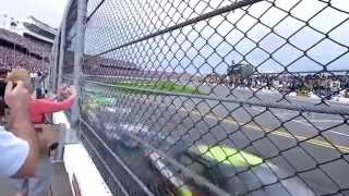 How it feels to have NASCAR cars pass you at 200mph [upl. by Karol]